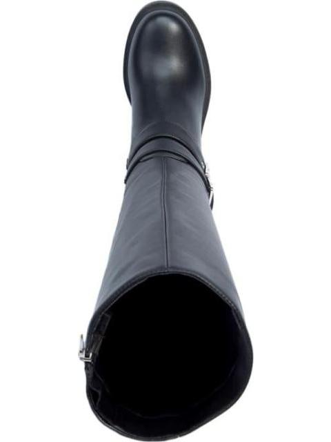 BOTA ALTA HEBILLAS SUELA TRACK NEGRO TIERRA BENDITA