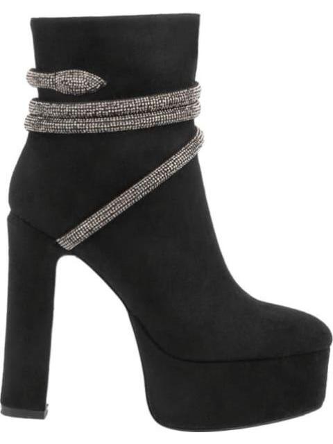 BOTA ANTE CON PEDRERIA NEGRO BELINDA PEREGRIN