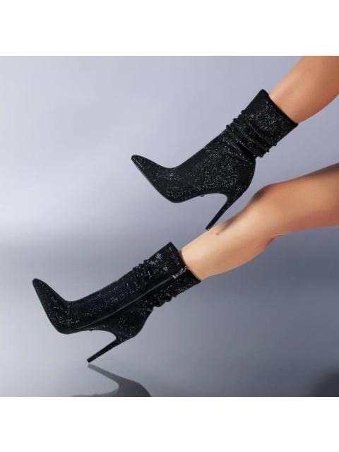 BOTA ANTE CON PEDRERIA NEGRO THALIA SODI