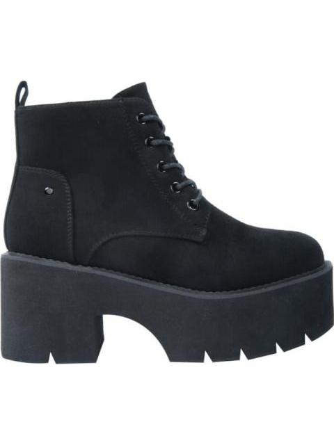 BOTA ANTE CON PLATAFORMA NEGRO TIERRA BENDITA