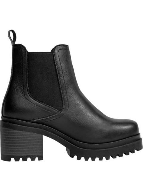 BOTA CHELSEA DE PIEL VACUNO NEGRO GOODYEAR