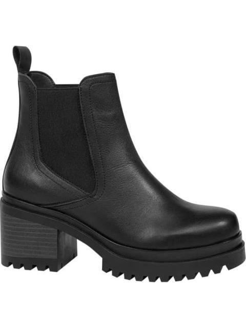 BOTA CHELSEA DE PIEL VACUNO NEGRO GOODYEAR