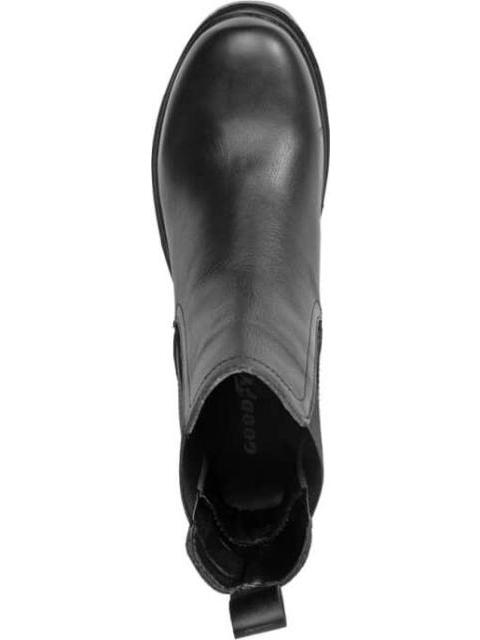 BOTA CHELSEA DE PIEL VACUNO NEGRO GOODYEAR