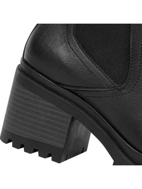 BOTA CHELSEA DE PIEL VACUNO NEGRO GOODYEAR