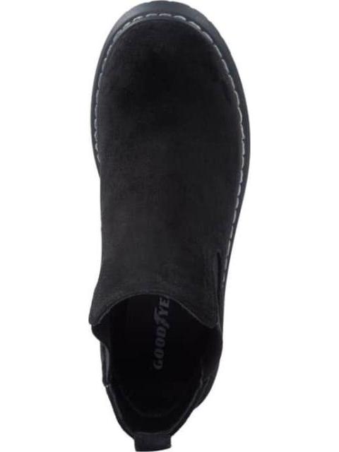 BOTA CHELSEA PU CON PLATAFORMA NEGRO GOODYEAR