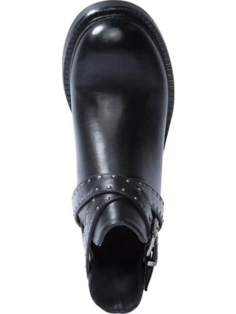 BOTA CON ABERTURA SUELA TRACK NEGRO TIERRA BENDITA
