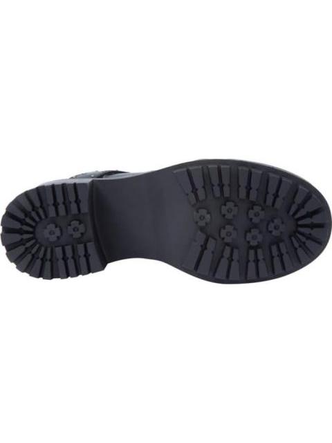BOTA CON ABERTURA SUELA TRACK NEGRO TIERRA BENDITA