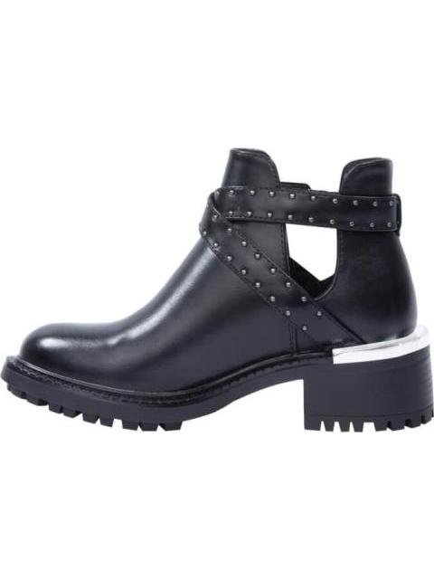 BOTA CON ABERTURA SUELA TRACK NEGRO TIERRA BENDITA