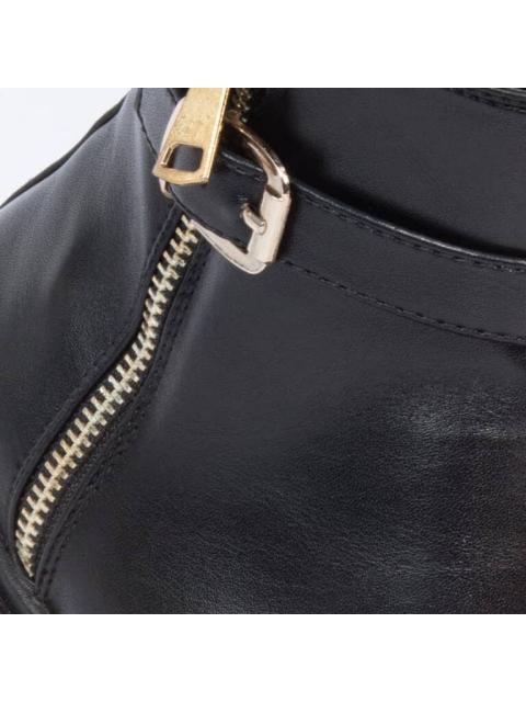 BOTA CON CIERRE Y HEBILLA NEGRO VI LINE