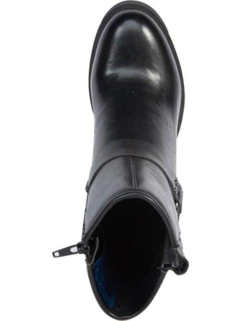 BOTA CON ESTRIBO SUELA TRACK NEGRO GOODYEAR