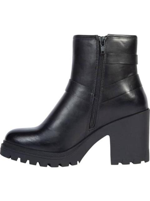 BOTA CON ESTRIBO SUELA TRACK NEGRO GOODYEAR