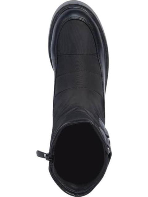 BOTA CON PLATAFORMA NEGRO VI LINE