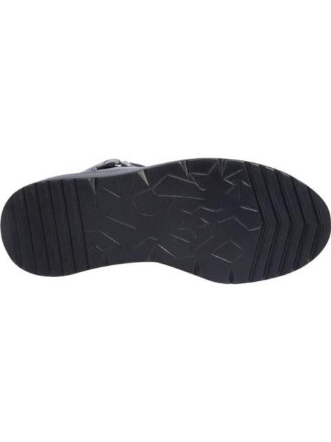 BOTA CON PLATAFORMA NEGRO VI LINE