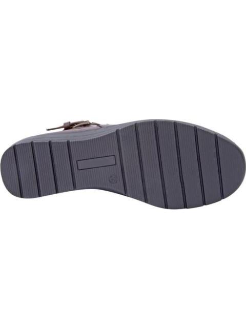 BOTA CONFORT DE PIEL CAFE SCHATZ COMFORT FLEX