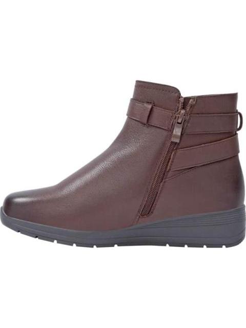 BOTA CONFORT DE PIEL CAFE SCHATZ COMFORT FLEX