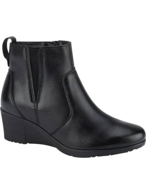 BOTA CONFORT PIEL DE BORREGO NEGRO CALZADO PAZSTOR
