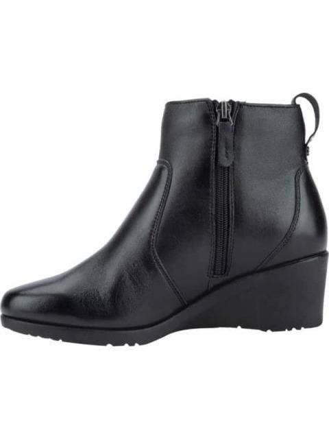 BOTA CONFORT PIEL DE BORREGO NEGRO CALZADO PAZSTOR