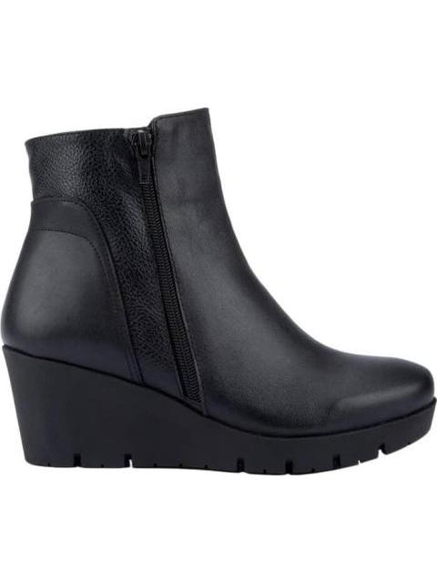 BOTA CONFORT PIEL DE BORREGO NEGRO MANET