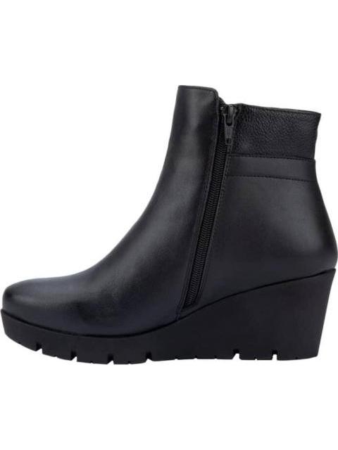 BOTA CONFORT PIEL DE BORREGO NEGRO MANET