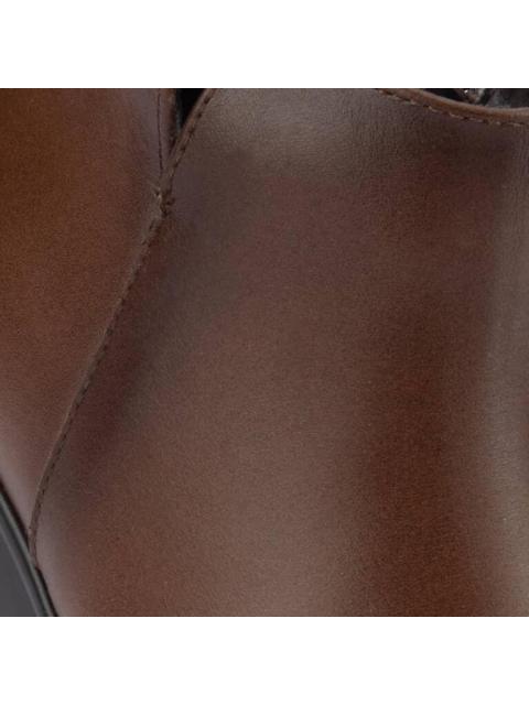 BOTA CONFORT PIEL VACUNO CHOCOLATE SHOSH