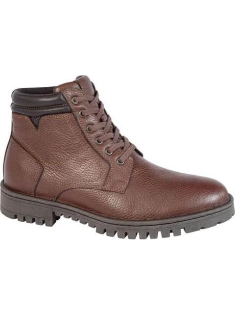 BOTA DE PIEL CAFE LOBO SOLO