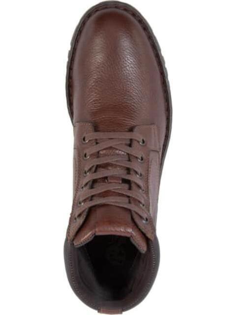 BOTA DE PIEL CAFE LOBO SOLO
