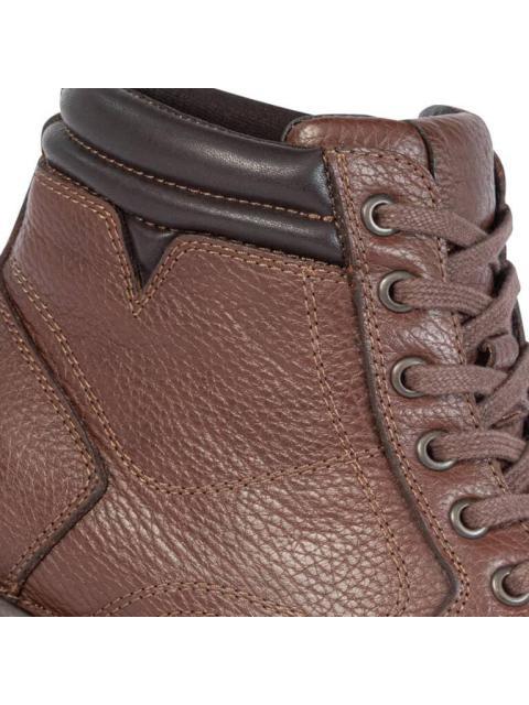 BOTA DE PIEL CAFE LOBO SOLO