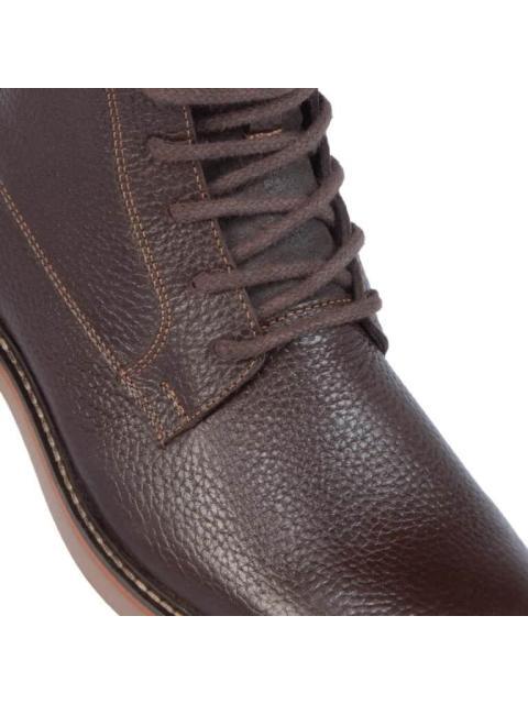 BOTA DE PIEL COGNAC HUMMER