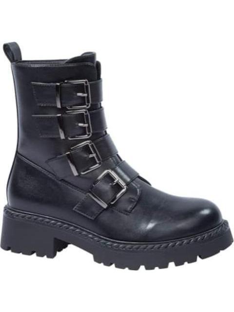 BOTA HEBILLAS SUELA TRACK NEGRO TIERRA BENDITA