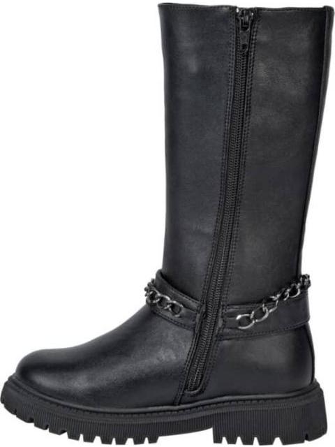 BOTA LARGA CADENA NEGRO VIVIS SHOES KIDS