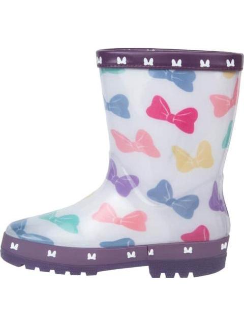 BOTA LLUVIA MINNIE BLANCO MINNIE MOUSE