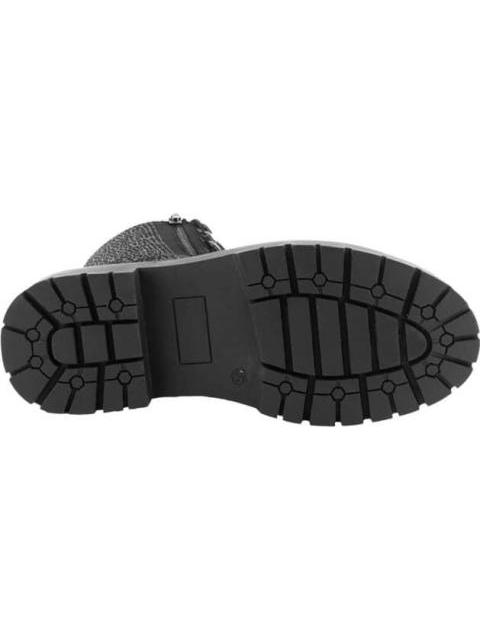 BOTA MILITAR CON PEDRERIA SUELA TRACK NEGRO BELINDA PEREGRIN