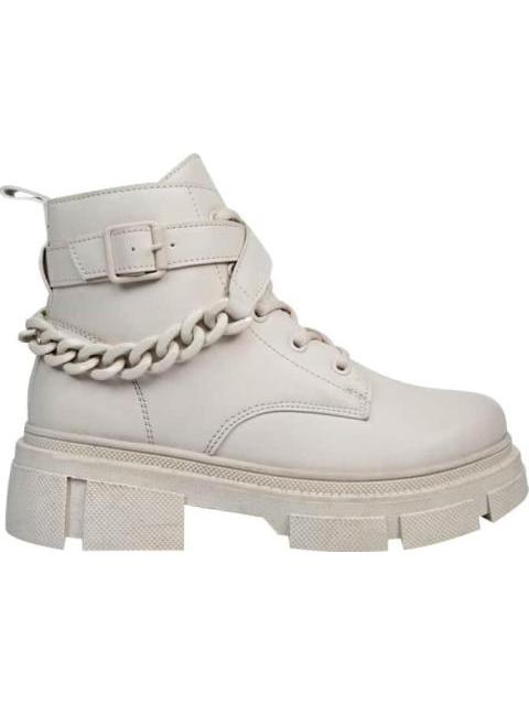 BOTA MILITAR CADENA SUELA TRACK BEIGE TIERRA BENDITA