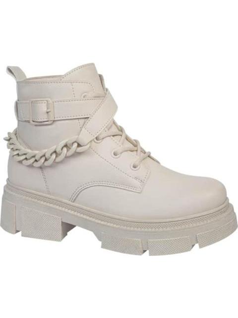 BOTA MILITAR CADENA SUELA TRACK BEIGE TIERRA BENDITA