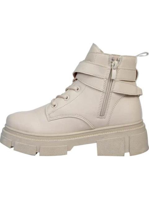 BOTA MILITAR CADENA SUELA TRACK BEIGE TIERRA BENDITA