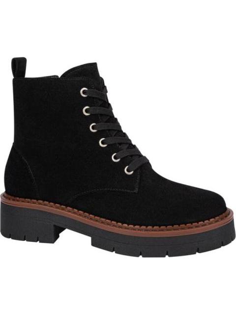 BOTA MILITAR GAMUZA SUELA TRACK NEGRO VICENZA