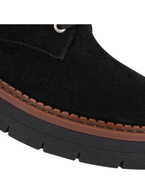 BOTA MILITAR GAMUZA SUELA TRACK NEGRO VICENZA