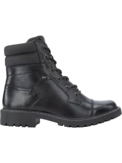 BOTA MILITAR PIEL VACUNO NEGRO FLEXI
