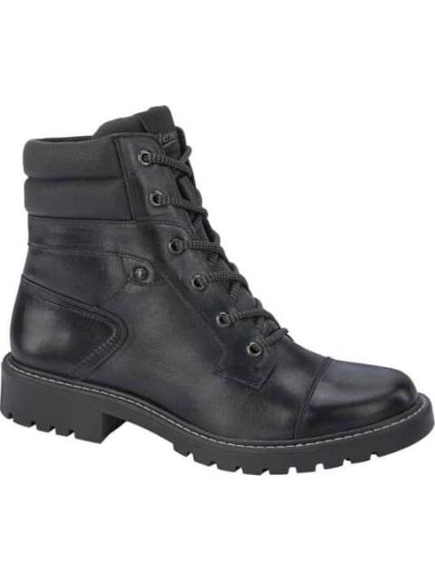 BOTA MILITAR PIEL VACUNO NEGRO FLEXI
