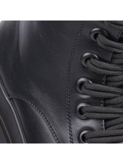 BOTA MILITAR SUELA CHUNKY NEGRO GOODYEAR