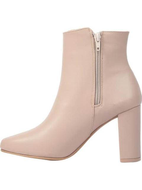 BOTA TACON ALTO NUDE YAELI