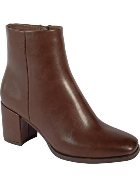 BOTA TACON CUADRADO CAFE TIERRA BENDITA
