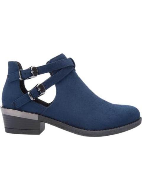 BOTA TEXANA CON ABERTURA AZUL MARINO TIERRA BENDITA