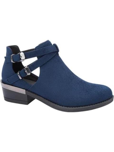 BOTA TEXANA CON ABERTURA AZUL MARINO TIERRA BENDITA