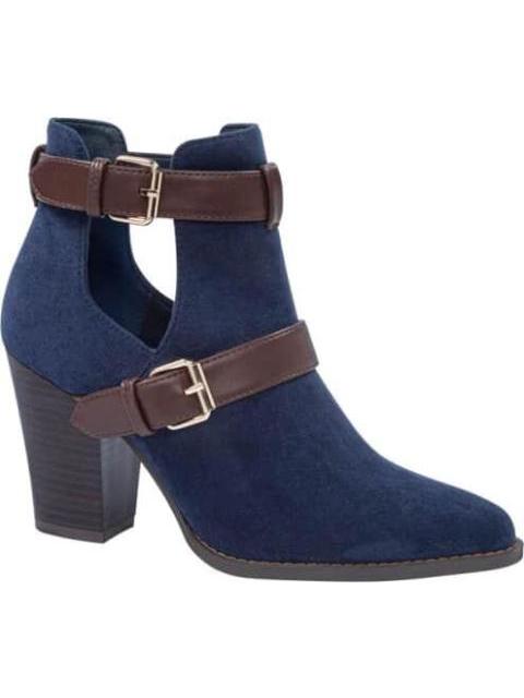 BOTA TEXANA CON ABERTURA AZUL MARINO TIERRA BENDITA