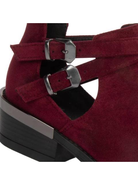 BOTA TEXANA CON ABERTURA VINO TIERRA BENDITA