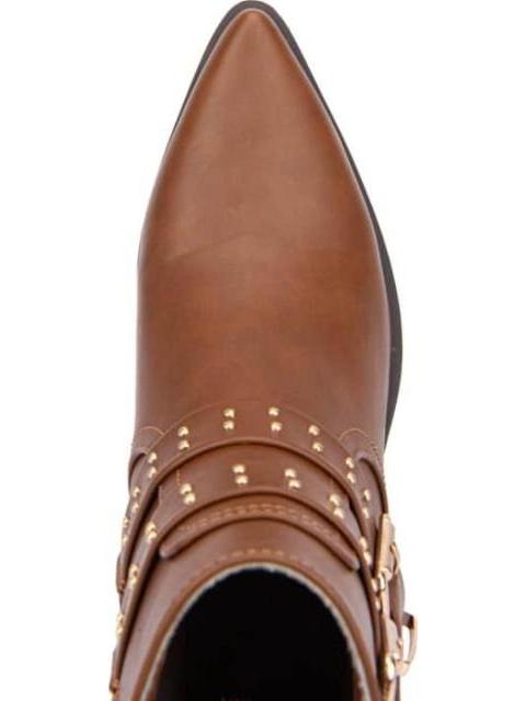 BOTA TEXANA CON ESTOPEROLES COGNAC TIERRA BENDITA