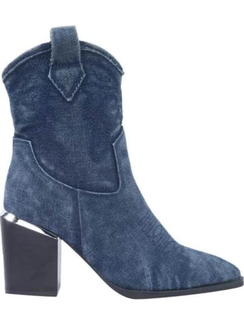 BOTA TEXANA DE MEZCLILLA AZUL MEZCLILLA TIERRA BENDITA
