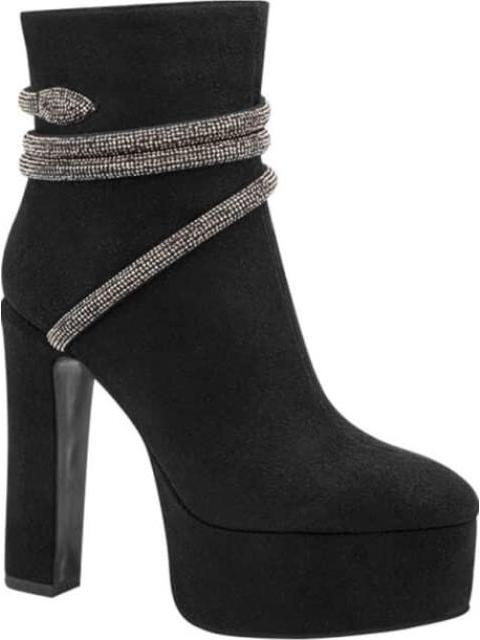 BOTA ANTE CON PEDRERIA NEGRO BELINDA PEREGRIN