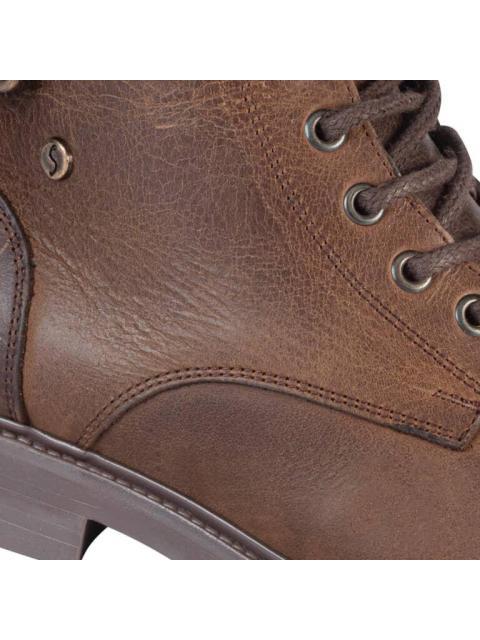BOTIN CASUAL DE PIEL CAFE SCHATZ SPORT